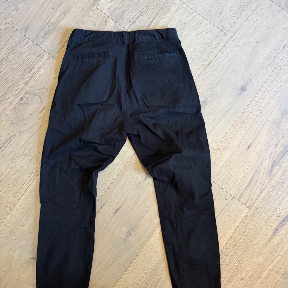 Old‎ Navy Womens Skinny Stretch Black Casual Pants Size 2 - Picture 4 of 6